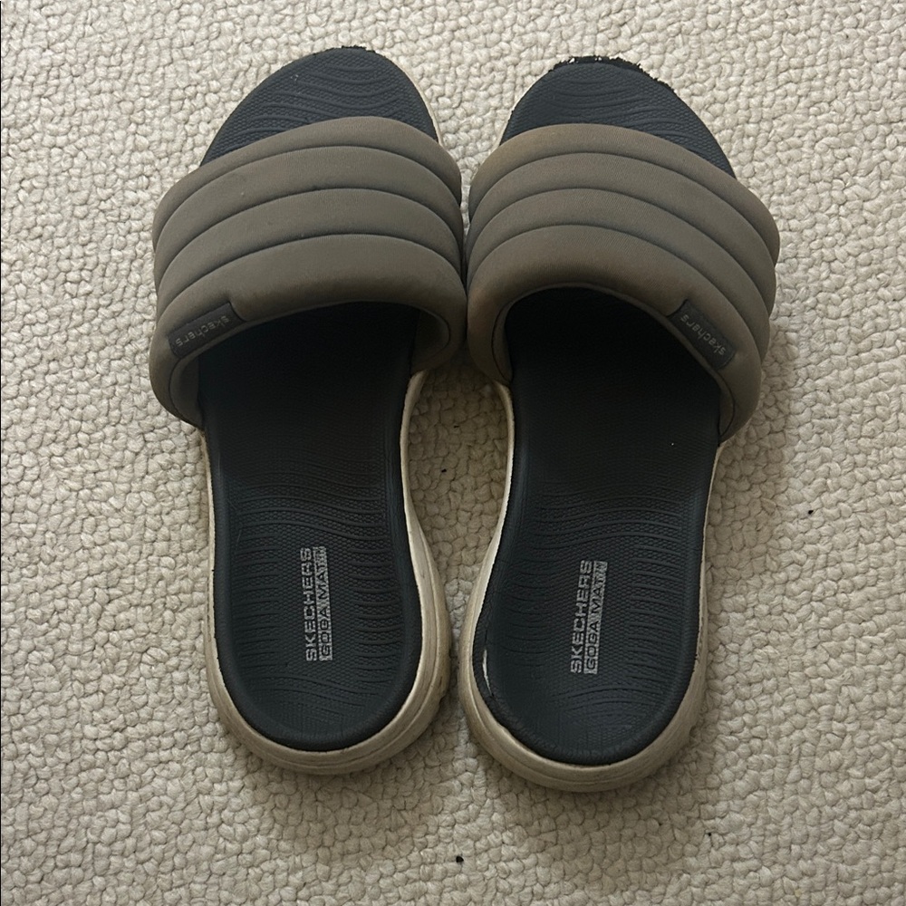 Skechers Dual-Tone Slide Sandals
